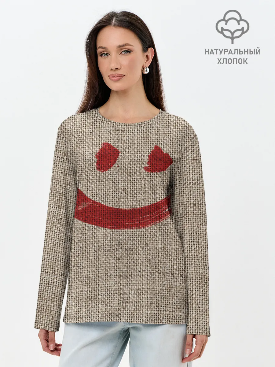 Лонгслив женский. Хлопок / Red Smile