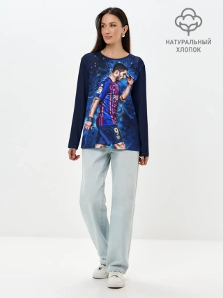 Лонгслив женский. Хлопок / Луис Альберто