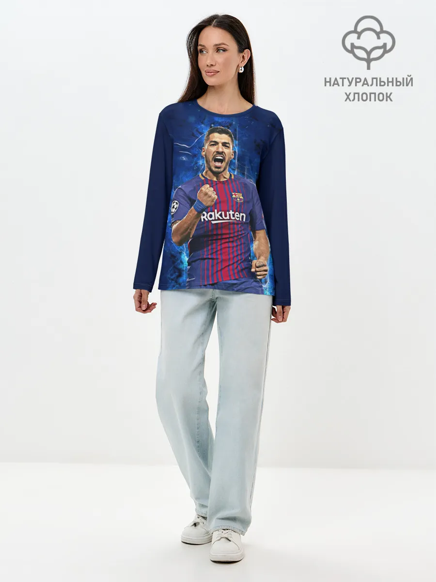 Лонгслив женский. Хлопок / Луис Альберто