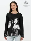 Лонгслив женский. Хлопок / War