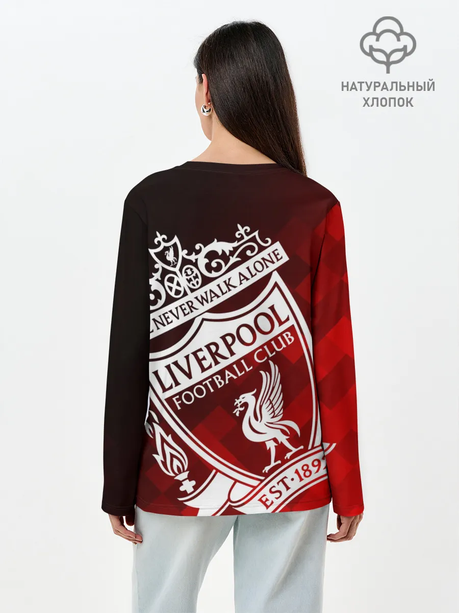 Лонгслив женский. Хлопок / LIVERPOOL / ЛИВЕРПУЛЬ
