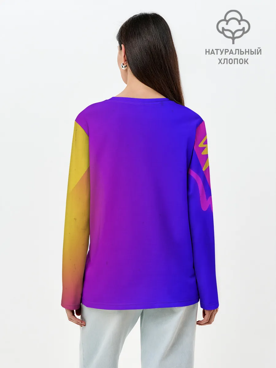 Лонгслив женский. Хлопок / Джей Бавлин