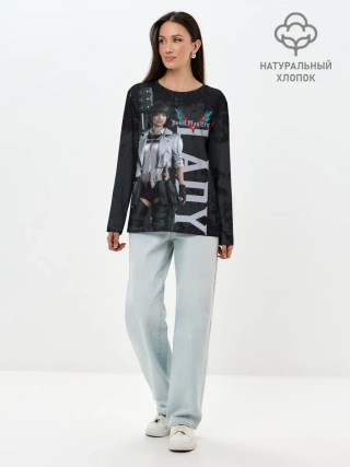 Лонгслив женский. Хлопок / Lady