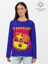 Лонгслив женский. Хлопок / FC BARCELONA / ФК БАРСЕЛОНА