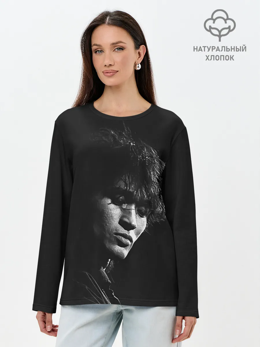 Лонгслив женский. Хлопок / Tsoy BW