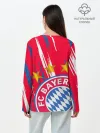 Лонгслив женский. Хлопок / ФК БАВАРИЯ / BAYERN / МЮНХЕН
