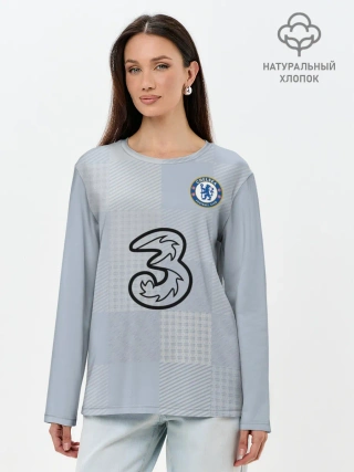 Лонгслив женский. Хлопок / FC Chelsea | Goalkeeper Stadium