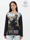 Лонгслив женский. Хлопок / Resident Evil: Village