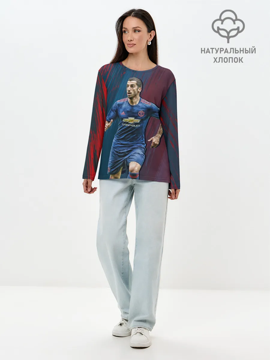 Лонгслив женский. Хлопок / Генрих Мхиторян