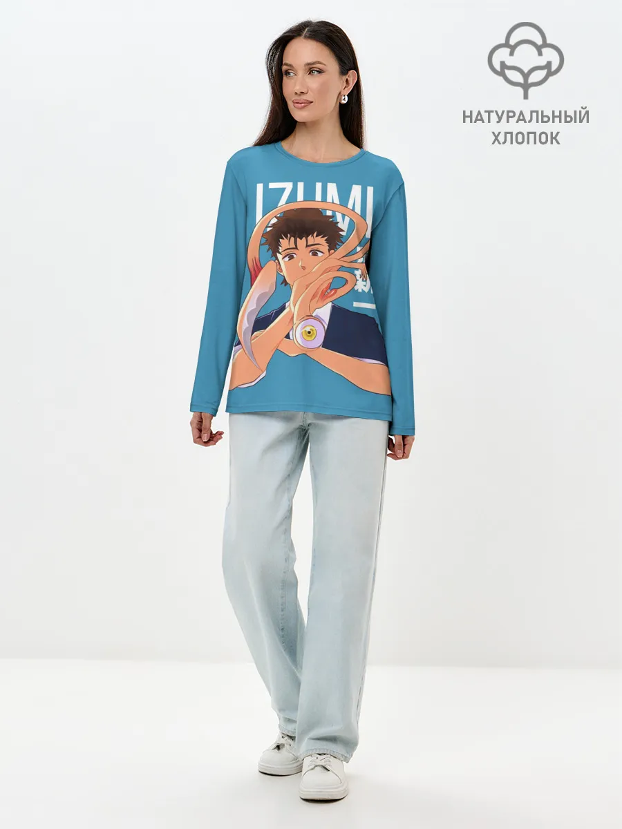 Лонгслив женский. Хлопок / Izumi and Migi