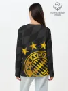 Лонгслив женский. Хлопок / ФК БАВАРИЯ / BAYERN / МЮНХЕН