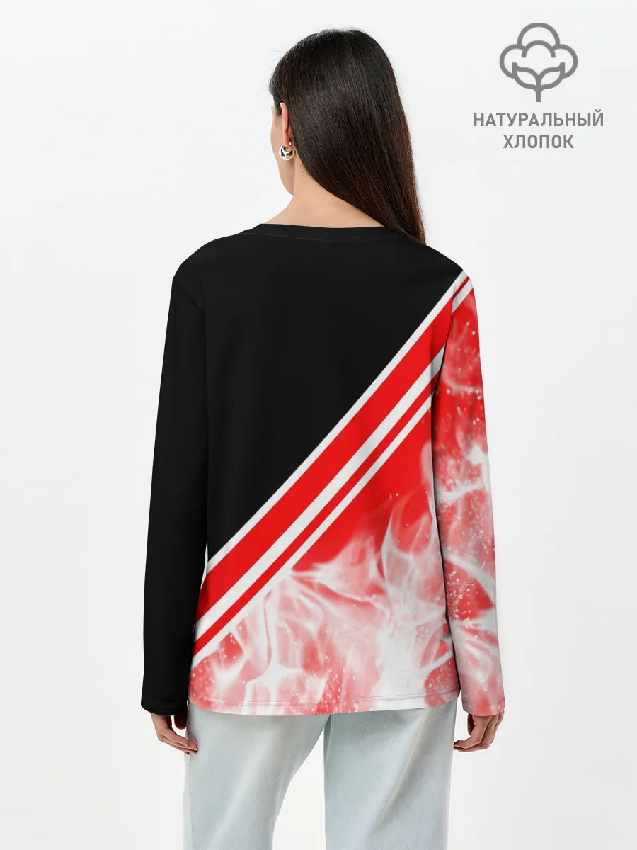 Лонгслив женский. Хлопок / FC AJAX AMSTERDAM / ФК АЯКС