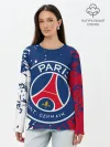 Лонгслив женский. Хлопок / ФК ПСЖ / FC PSG / PARIS SG