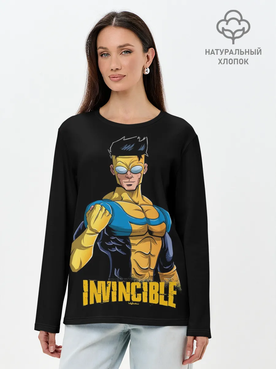 Лонгслив женский. Хлопок / Mark Grayson