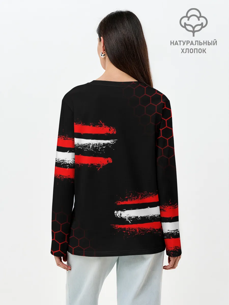 Лонгслив женский. Хлопок / FC AJAX AMSTERDAM / ФК АЯКС