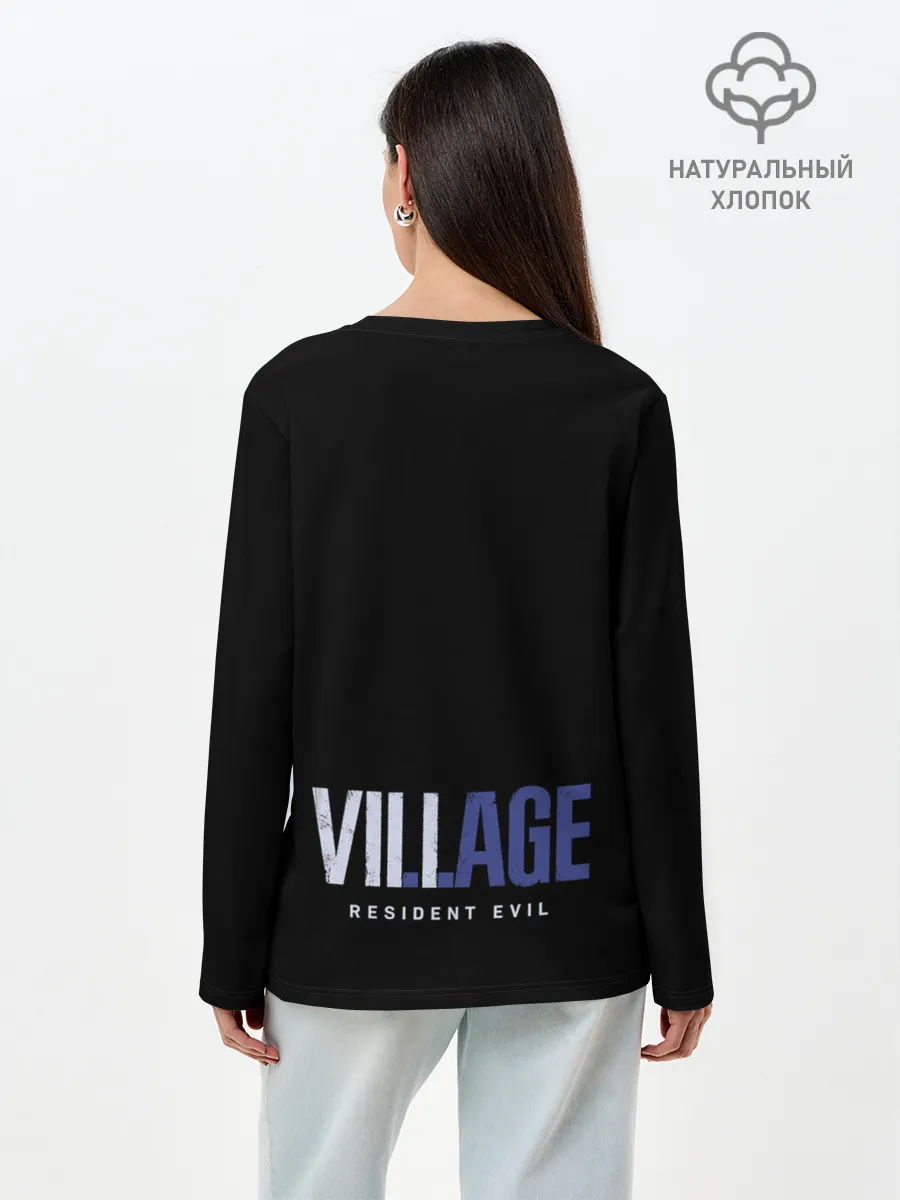 Лонгслив женский. Хлопок / Димитреску с дочерью