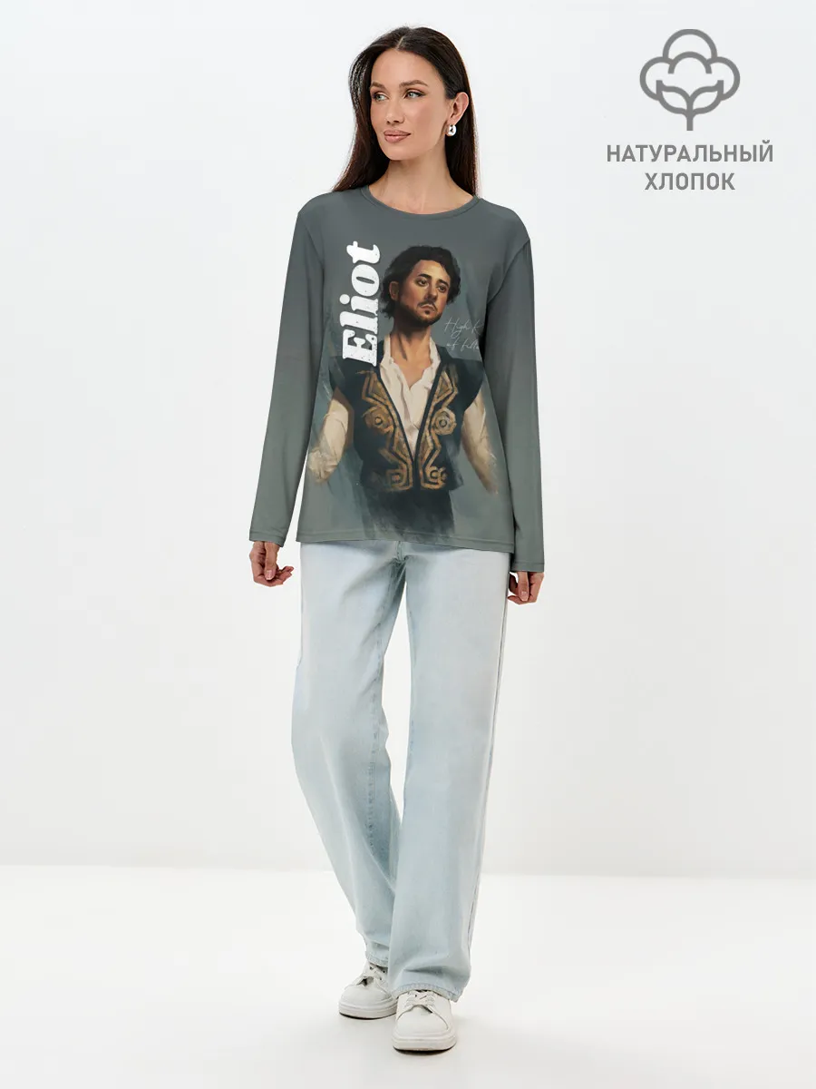 Лонгслив женский. Хлопок / Eliot