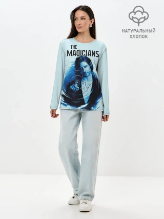 Лонгслив женский. Хлопок / The Magicians