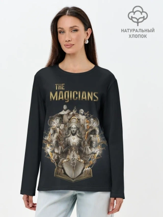 Лонгслив женский. Хлопок / Волшебники