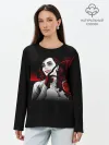 Лонгслив женский. Хлопок / Resident Evil Леди Вампир