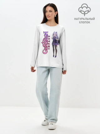 Лонгслив женский. Хлопок / GENSHIN IMPACT