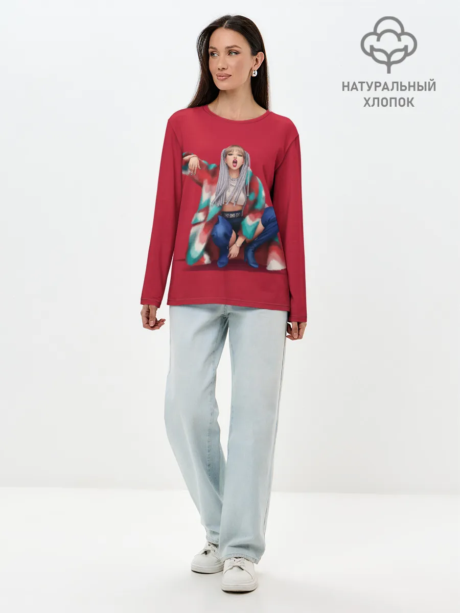 Лонгслив женский. Хлопок / Kill the love | Lisa