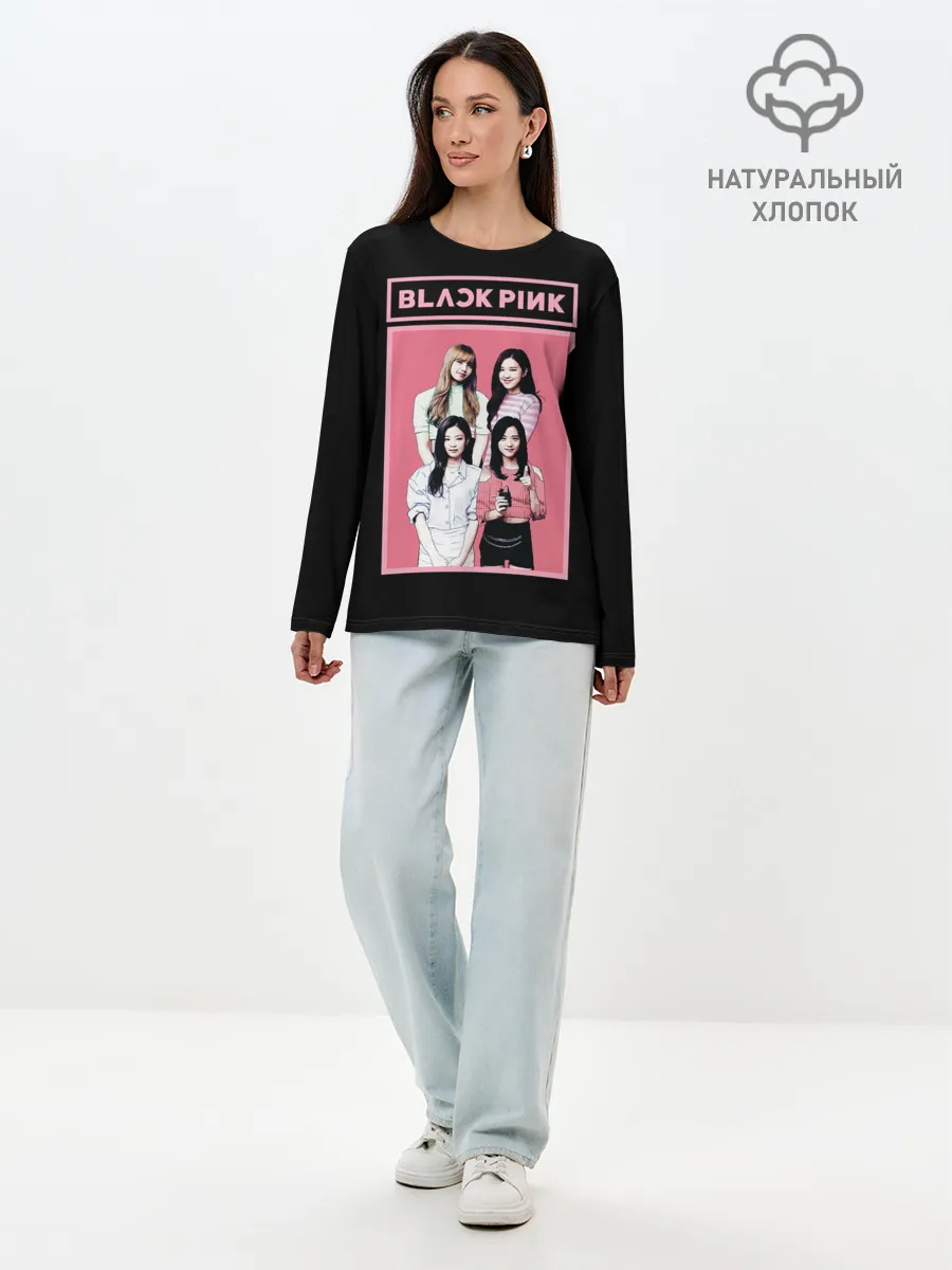 Лонгслив женский. Хлопок / BP Band