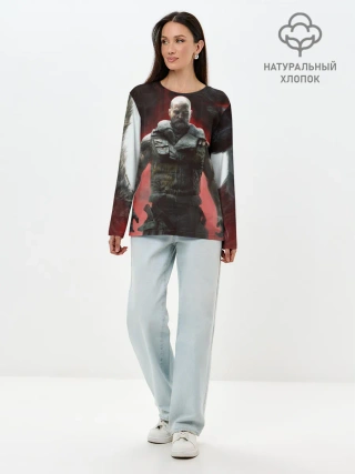 Лонгслив женский. Хлопок / Werewolf: The Apocalypse