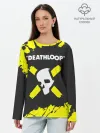 Лонгслив женский. Хлопок / Deathloop - Paint