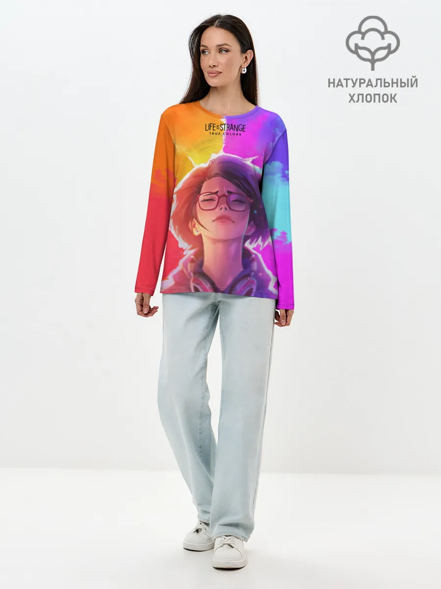 Лонгслив женский. Хлопок / Life Is StrangeTrue Colors