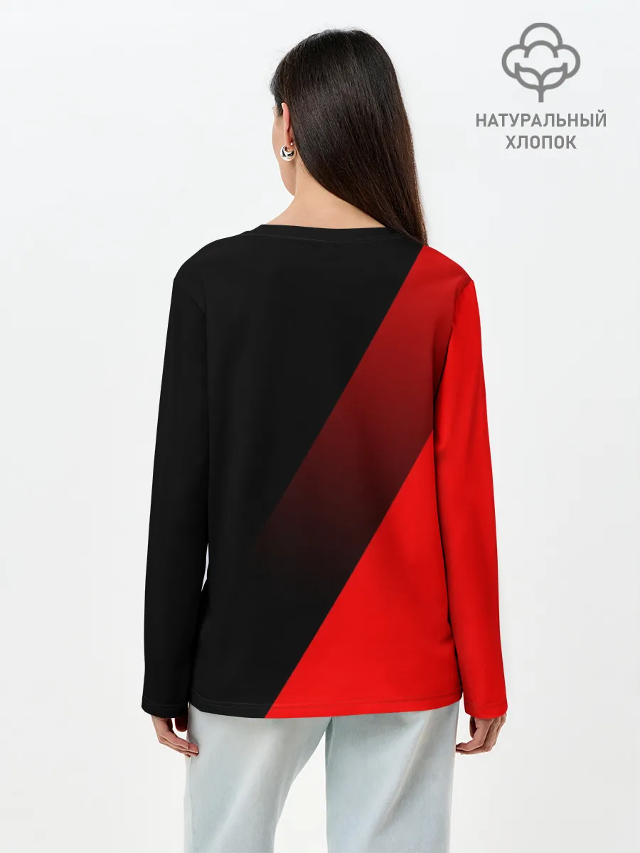 Лонгслив женский. Хлопок / АТЛЕТИКО МАДРИД / ATLETICO