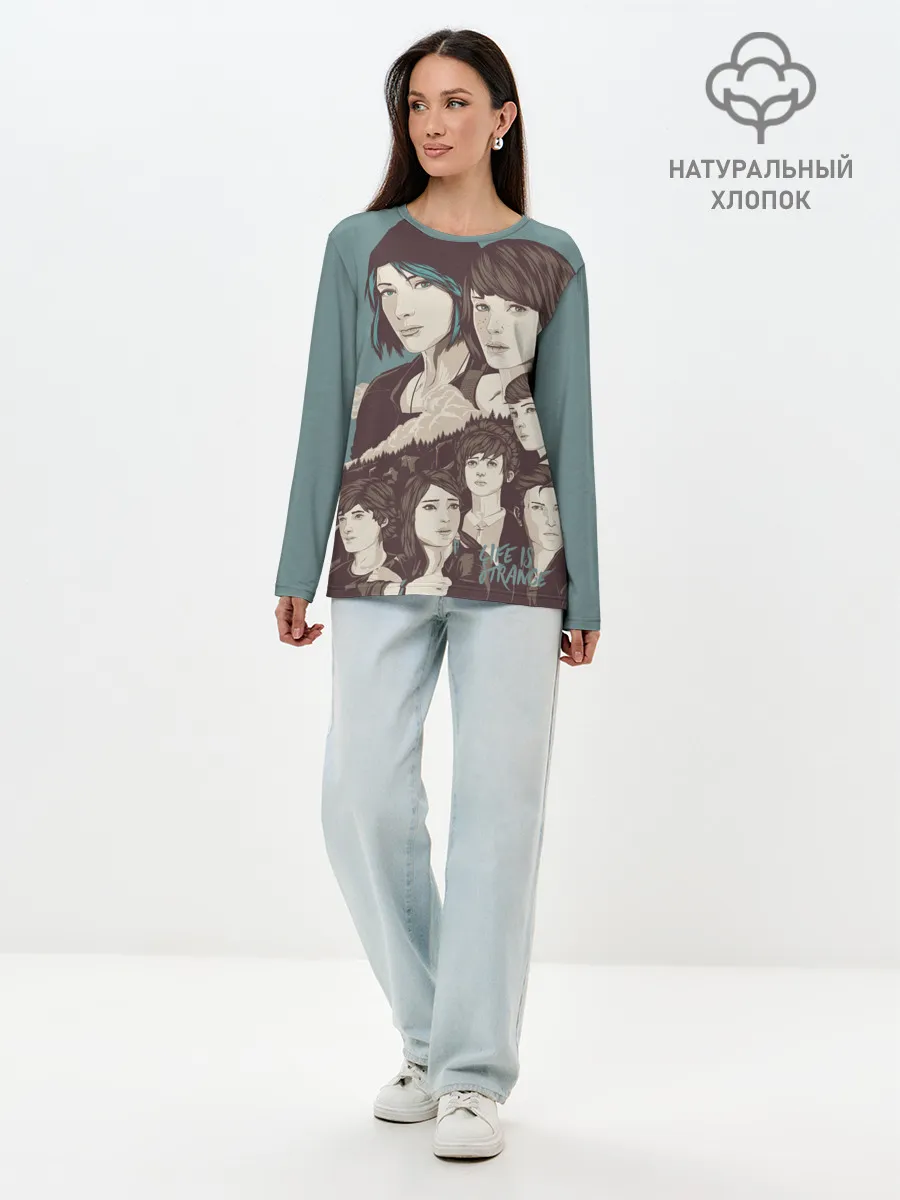 Лонгслив женский. Хлопок / Life Is Strange