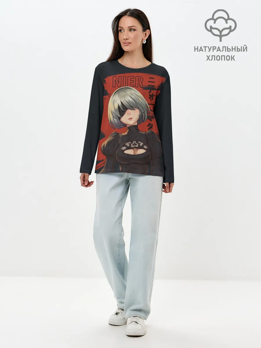 Лонгслив женский. Хлопок / nier