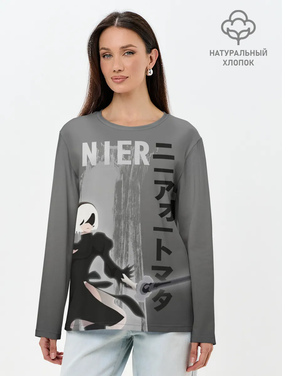 Лонгслив женский. Хлопок / nier