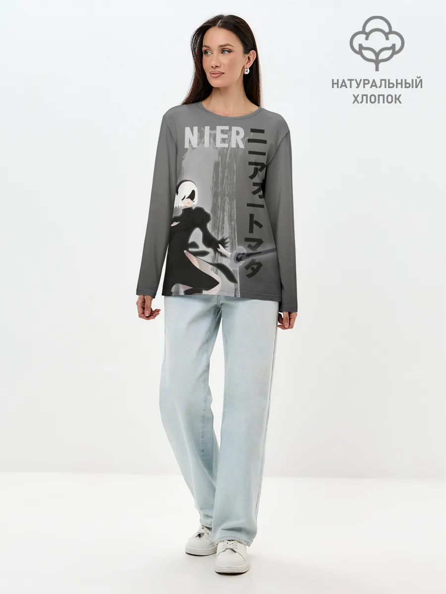 Лонгслив женский. Хлопок / nier