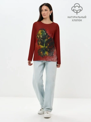 Лонгслив женский. Хлопок / Magician Killer