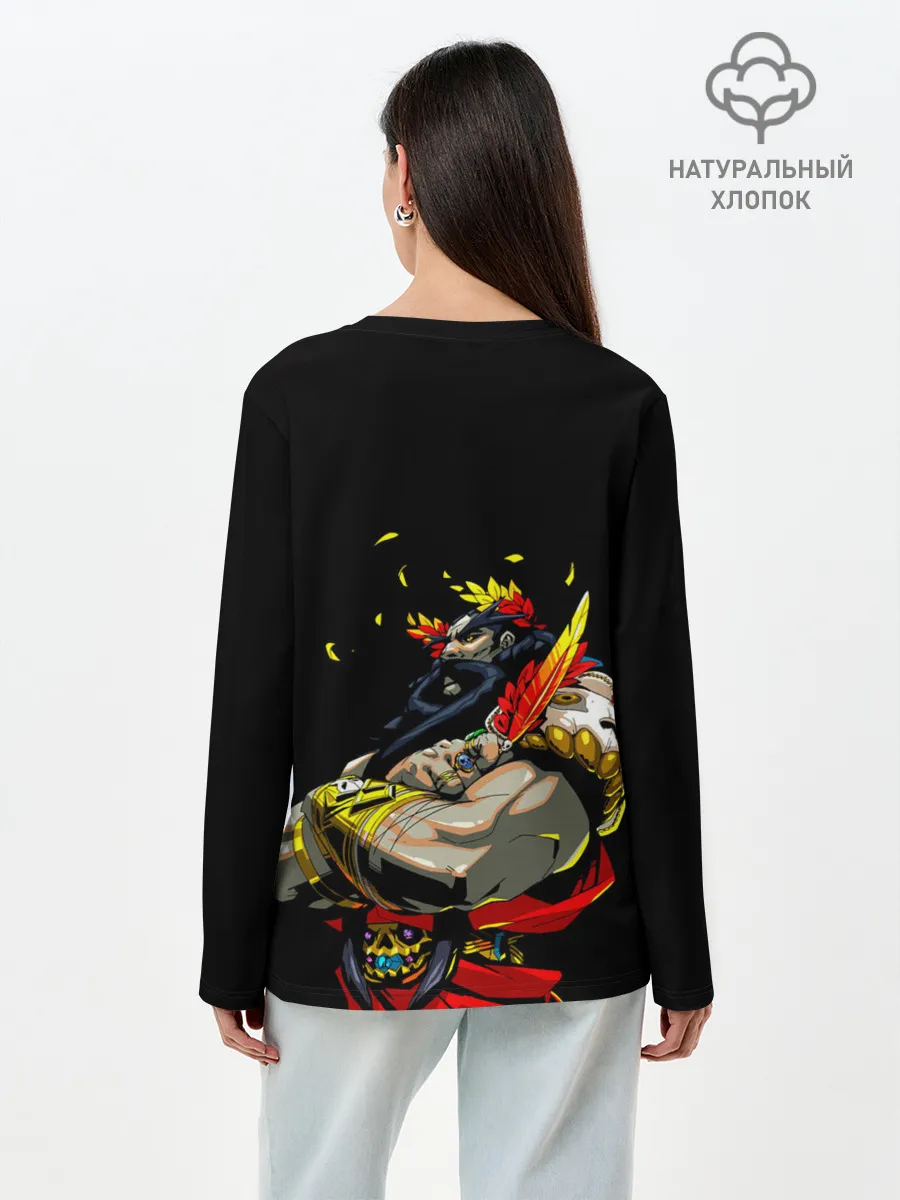 Лонгслив женский. Хлопок / Hades
