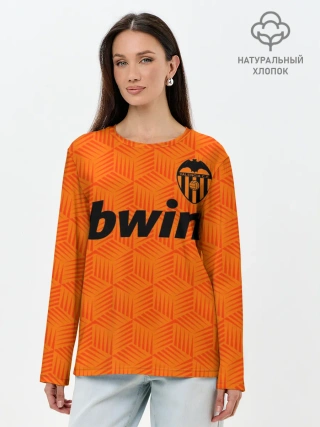 Лонгслив женский. Хлопок / ФК ВАЛЕНСИЯ / ФОРМА 20-21