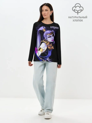 Лонгслив женский. Хлопок / Hades Megaera