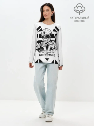 Лонгслив женский. Хлопок / Five Finger Death Punch