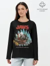 Лонгслив женский. Хлопок / Jaws cinema