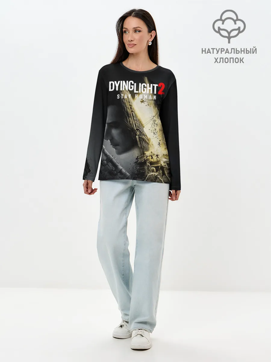 Лонгслив женский. Хлопок / Dying Light 2 Deluxe