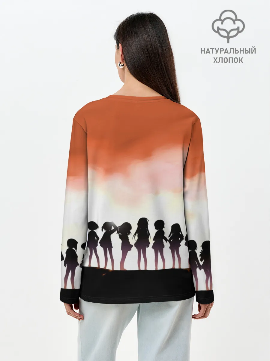 Лонгслив женский. Хлопок / Girls und Panzer | Poster