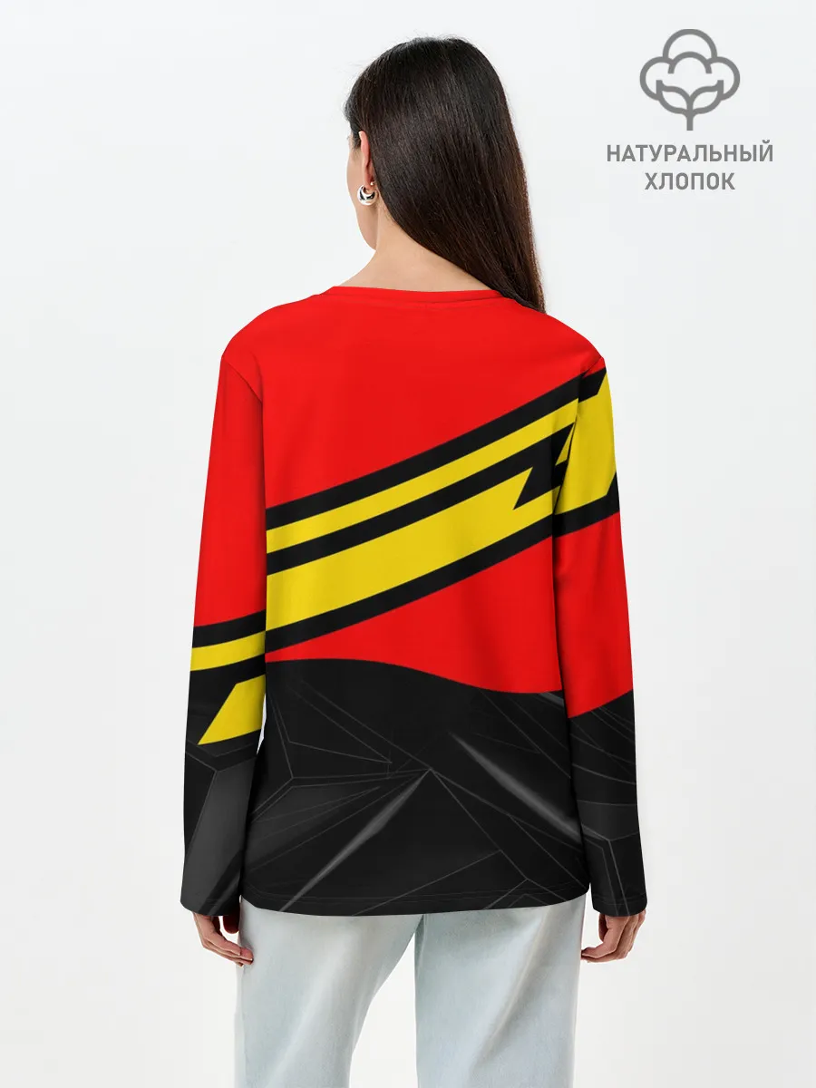 Лонгслив женский. Хлопок / FC VALENCIA / ФК ВАЛЕНСИЯ