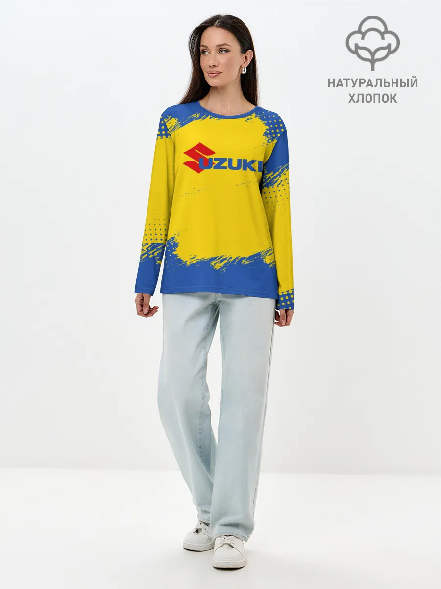 Лонгслив женский. Хлопок / Suzuki | Сузуки