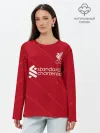 Лонгслив женский. Хлопок / Жота Ливерпуль форма 2021/2022