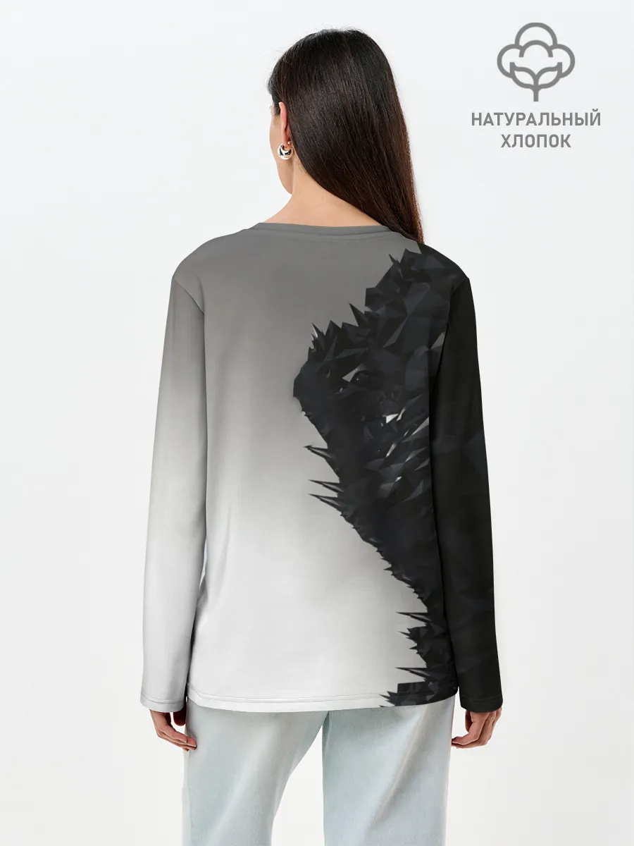 Лонгслив женский. Хлопок / Jensen Revolution