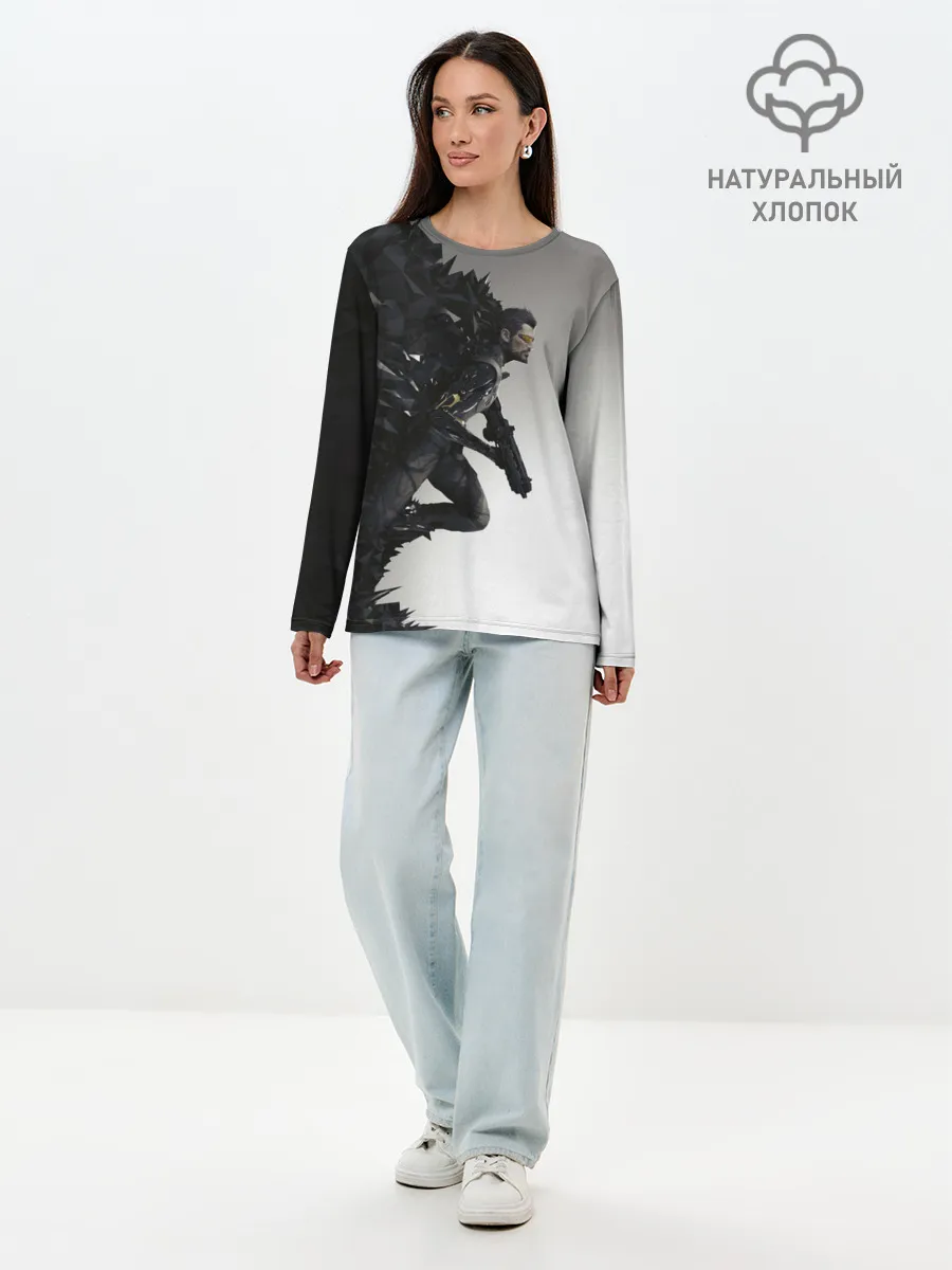 Лонгслив женский. Хлопок / Jensen Revolution