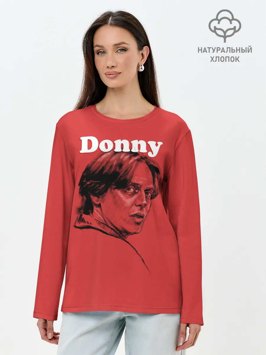 Лонгслив женский. Хлопок / Donny The Big Lebowski