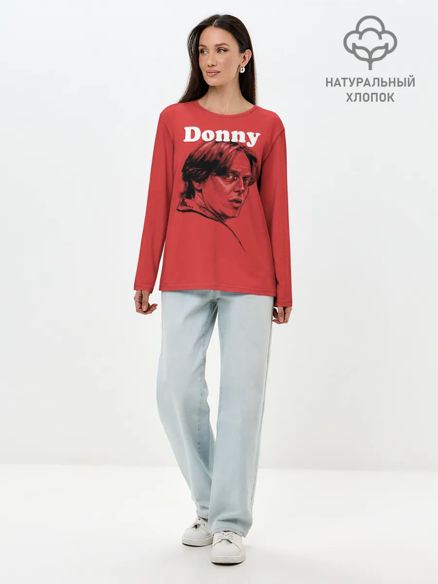 Лонгслив женский. Хлопок / Donny The Big Lebowski